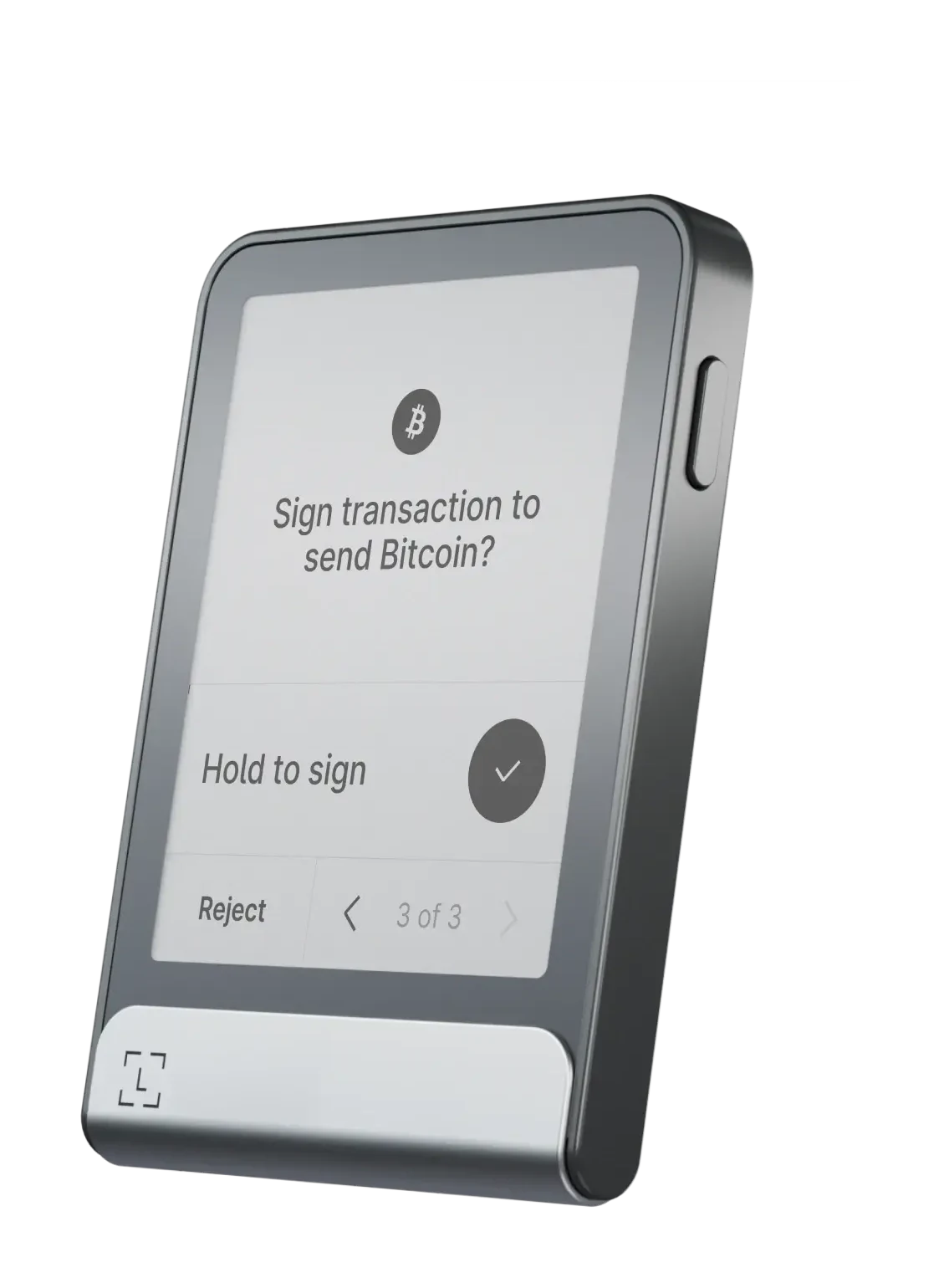 Ledger Flex 彩色触控屏硬件钱包产品图